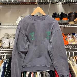 Represent Fall From Olympus Printed Cotton Sweatshirt - Grey
